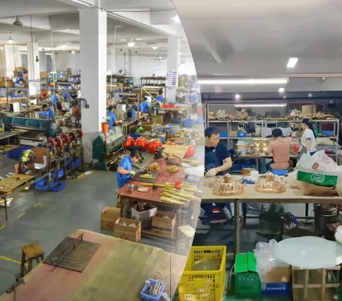 Brass lantern foundry floor in Zhongshan workshop